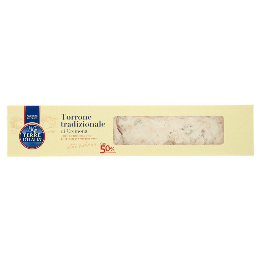Terre d'Italia Torrone tradizionale di Cremona