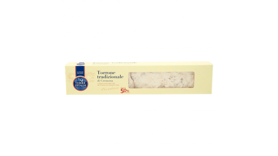 Terre d'Italia Torrone tradizionale di Cremona
