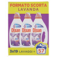 DIXAN Liquido Lavanda 360° Tripack