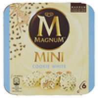 Magnum Mini Cookie White