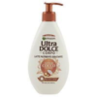 Garnier Ultra Dolce Corpo Latte di Cocco e Macadamia - Latte corpo nutriente e idratante