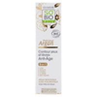 SO'BiO étic Précieux Argan Contour yeux et lèvres Anti-Âge 5 en 1 Tous Types de Peaux