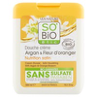 SO'BiO étic Douche crème Argan & Fleur d'oranger Nutrition satin