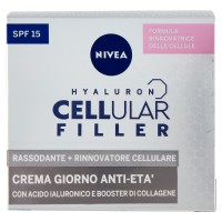 Nivea Hyaluron Cellular Filler Volumizzante + Rimodellante Crema Giorno Anti-Età SPF 15
