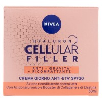 Nivea Hyaluron Cellular Filler Anti-Gravità + Ricompattante Crema Giorno Anti-Età
