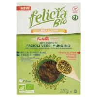 Felicia Bio, Linea Legumi Fusilli di farina di fagioli verdi Mung bio