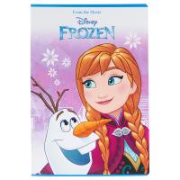 Frozen Quaderno maxi formato A4, quadretti grandi Q con margini