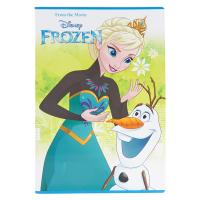 Frozen Quaderno maxi formato A4, quadretti grandi 5MM senza margini