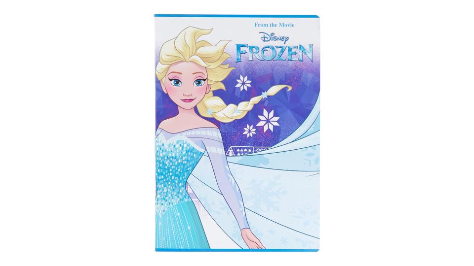 Frozen Quaderno maxi formato A4, quadretti piccoli 4MM senza margini