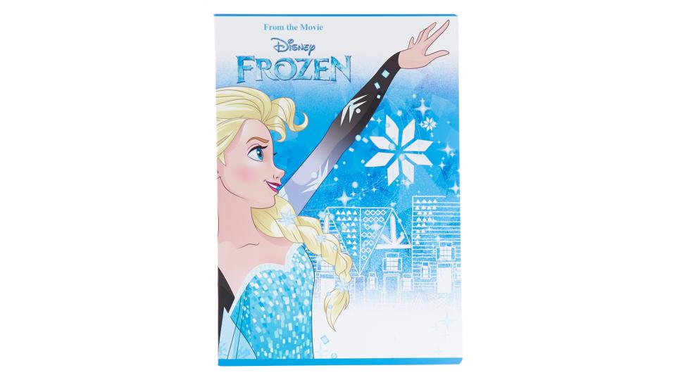 Frozen Quaderno maxi formato A4, rigatura 1R senza margini