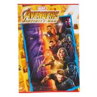 Avengers Quaderno maxi formato A4, quadretti grandi 5MM senza margini