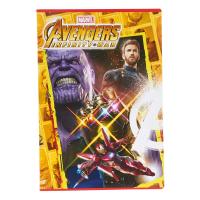 Avengers Quaderno maxi formato A4, quadretti piccoli 4MM senza margini