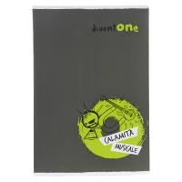 Diventone Quaderno maxi formato A4, quadretti piccoli 4MM senza margini
