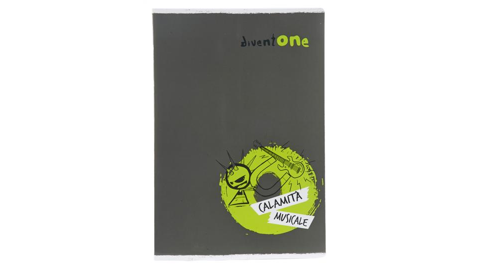 Diventone Quaderno maxi formato A4, quadretti piccoli 4MM senza margini