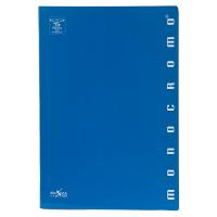 Monocromo Quaderno maxi formato A4, quadretti grandi 5MM senza margini