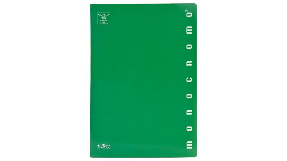 Monocromo Quaderno maxi formato A4, rigatura 1R senza margini