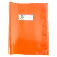 Copri quaderno formato A4 con portanome, colore arancione