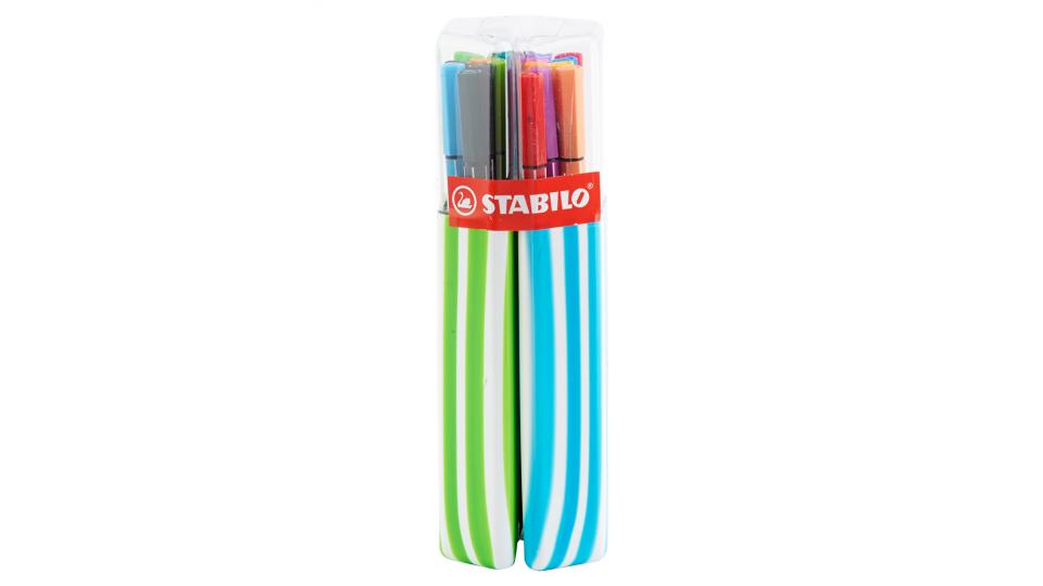Stabilo Pen 68 Twin-Pack Penna con punta in fibra M 1 mm