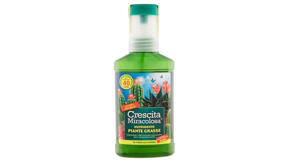 Crescita Miracolosa Nutrimento liquido universale per piante grasse