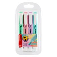 Stabilo swing cool Evidenziatore da tasca con clip, punta 1mm / 4mm, colori pastello