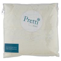 Pretti Microspugna Accappatoio con cappuccio, misura L/XL, colore beige