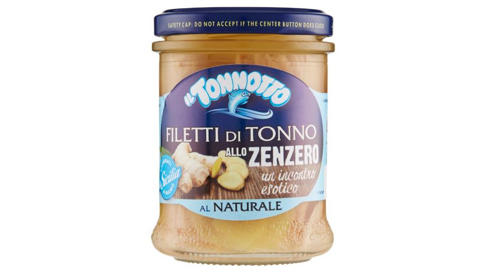 L'Isola d'Oro, il Tonnotto filetti di tonno allo zenzero al naturale