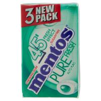 Mentos, 45 min pure fresh spreamint chewing gum senza glutine