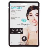 Iroha, maschera 100% cotone anti-età viso e collo