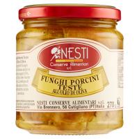 Nesti, funghi porcini teste all'olio di oliva