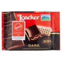 Loacker, cioccolato fondente e wafer