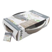 Tognana Althea Natural Wok 2 manici con coperchio, diametro