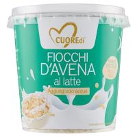 Cuore di, Porridge fiocchi d'avena al latte