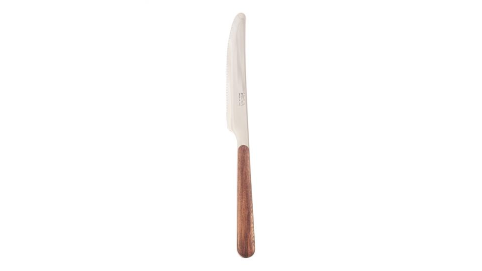 Linea Nava Coltello da tavola con manico effetto legno