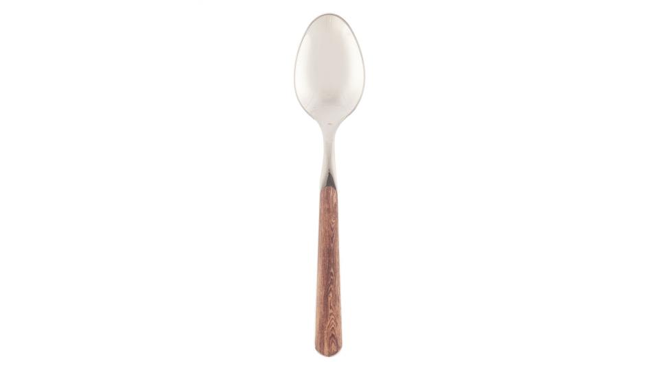Linea Nava Cucchiaio da tavola con manico effetto legno