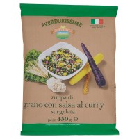 Campi Reali, le Verdurissime zuppa di grano con salsa al curry surgelata