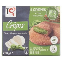 Crêpes cime di rapa e mozzarella surgelate