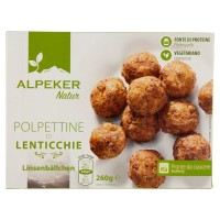 Alpeker Natur, polpettine di lenticchie surgelati