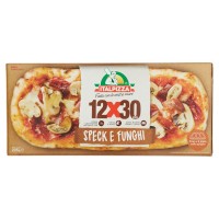Italpizza, 12x30 cm speck e funghi pizza surgelata