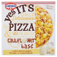 Cameo, Yes It's Pizza cauliflower base con pollo e peperoni grigliati