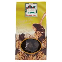 Stella del Sud, gherigli di noci ricoperti di cioccolato extra fondente