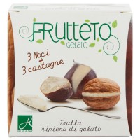 Gelati Aloha, Frutteto Gelato 3 noci + 3 castagne ripiene di gelato