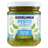 Esselunga, pesto con basilico genovese DOP senza aglio180 g