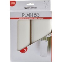 Mongardi Plain Bis Umidificatore in ceramica, gancio incluso,2 pezzi
