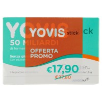 Yovis, 50 Miliardi di fermenti lattici vivi bustine orosolubili conf. 2x10 pezzi da