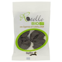Tufty, Rotelle Bio con liquirizia di Calabria DOP caramelle gommose