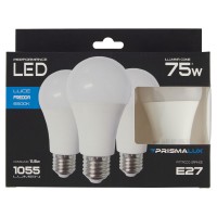Prismalux Performance Led luce fredda 6500K 11.5w E27