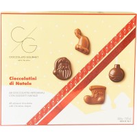 Cioccolato Gourmet 48 cioccolatini artigianali con soggetti natalizi