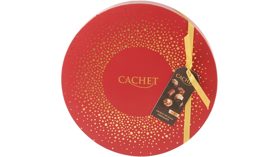 Cachet Unique Belgian Chocolate, 30 praline assortite