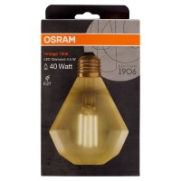 Osram Vintage 1906 LED Diamond Lampadina,  E27