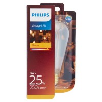 Philips LED Vintage Lampadina 220-240v, E27